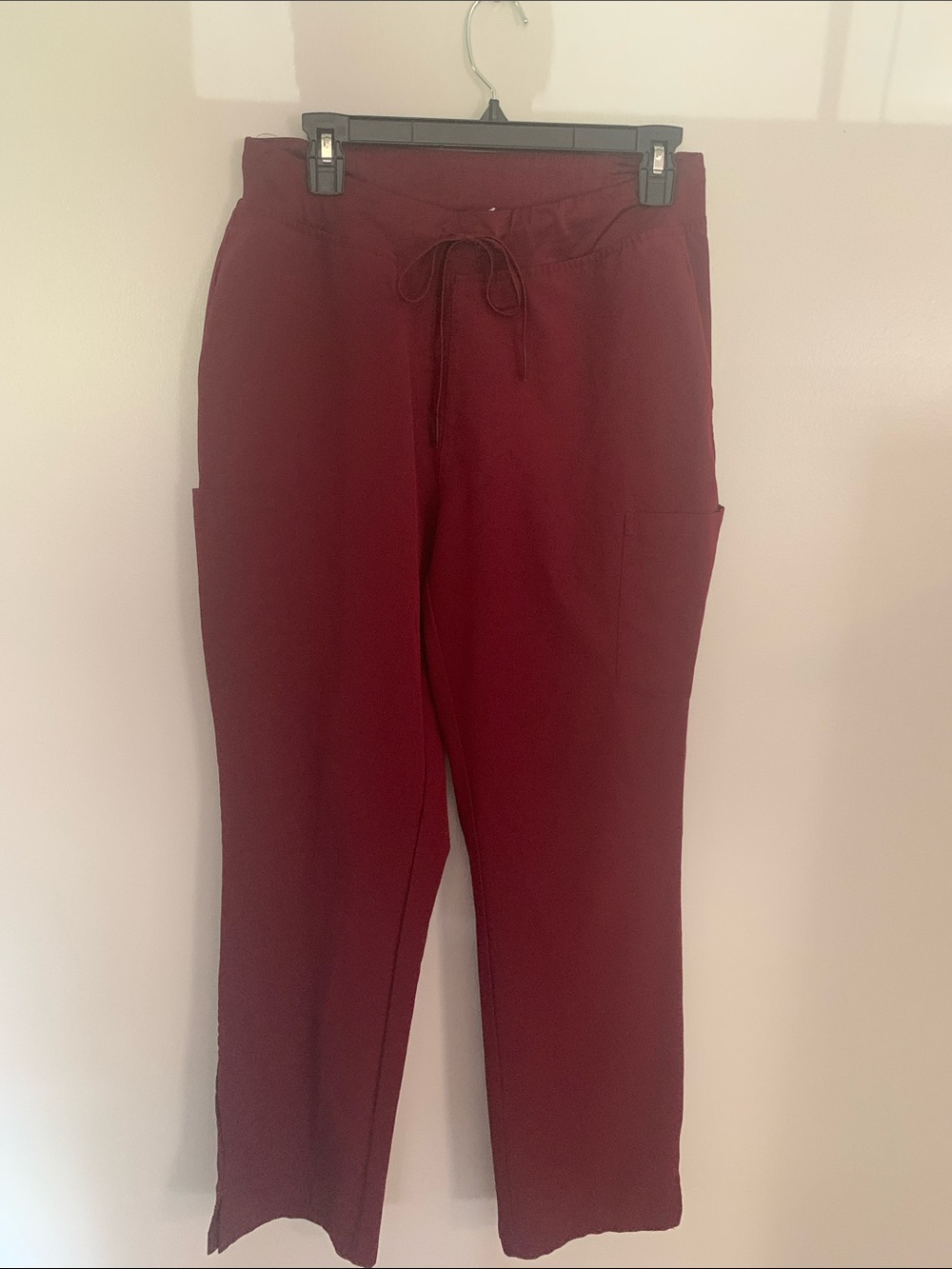Mandala Women's Burgundy Drawstring pants